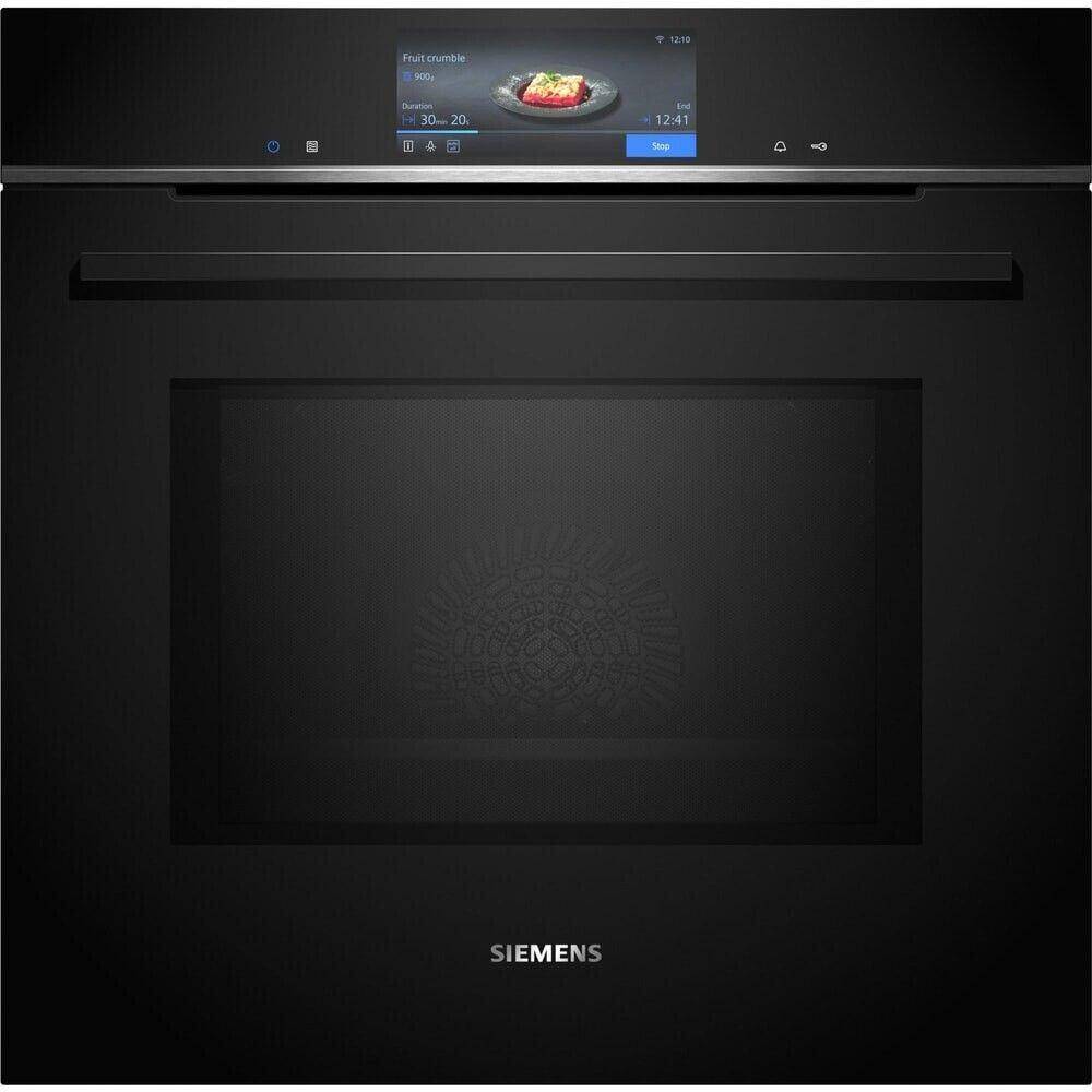 Siemens iQ700 HM778GMB1 Backofen 67 l 3600 W Schwarz