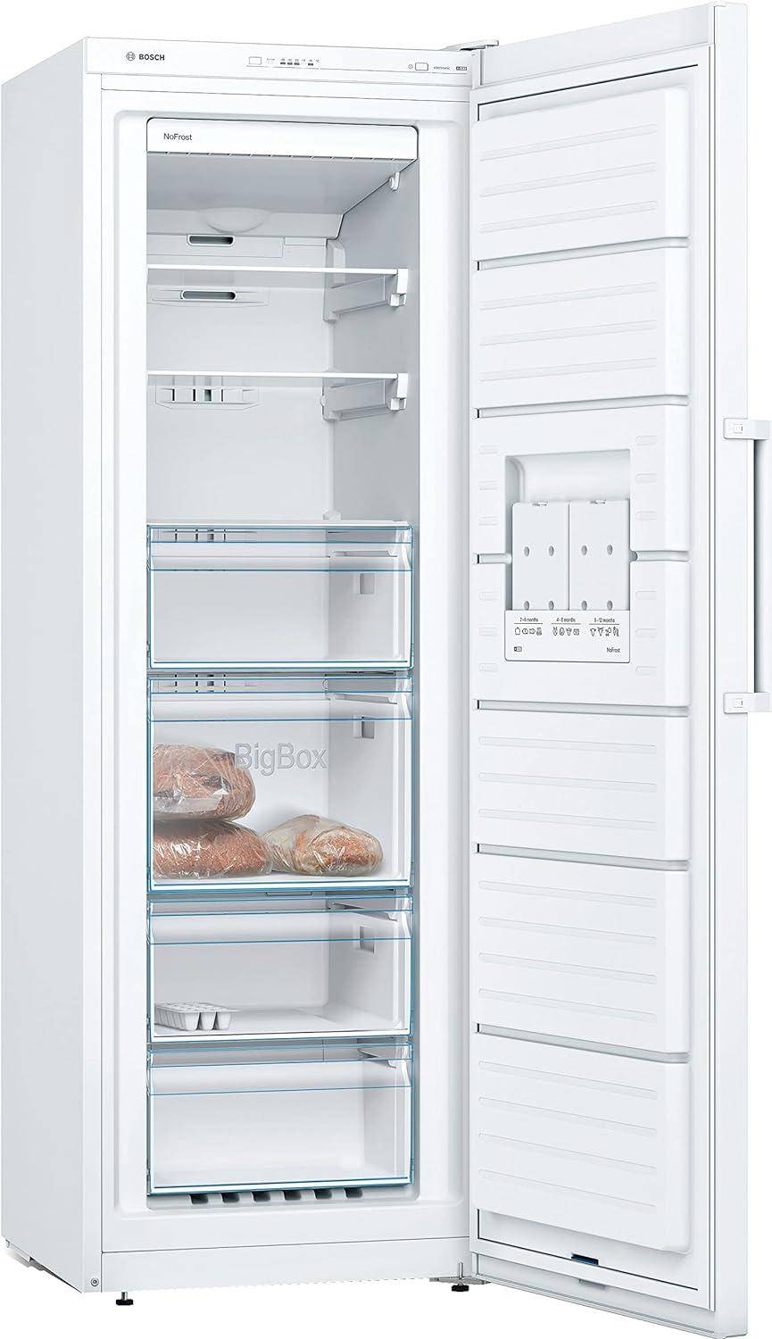 Bosch GSN33VWEP Stand Gefrierschrank, 60cm breit, 225l, NoFrost, Multi Airflow-System