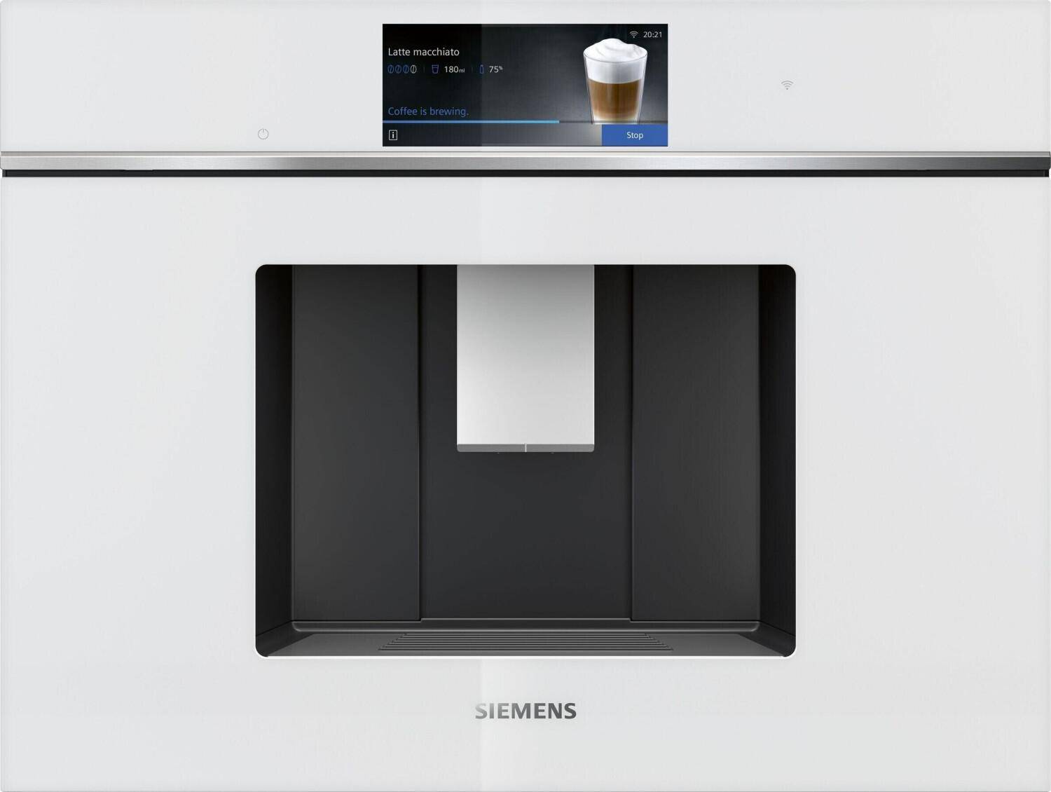 Siemens CT718L1W0 Einbau Kaffeevollautomat weiß TFT-Full-Touchdisplay