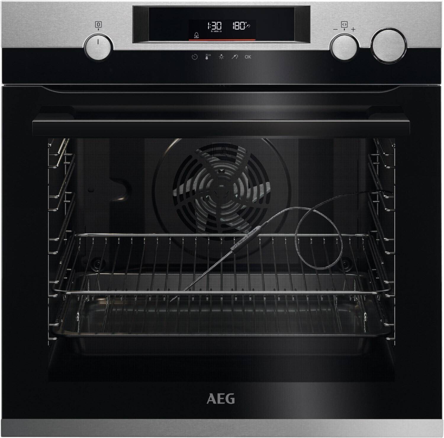 AEG BSS57606BM Einbau-Backofen / Pyrolyse Selbstreinigung / Serie 7000 mit Dampfunterstützung